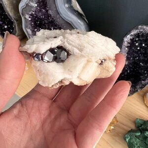 Madagascar Garnet Co‑existing Raw Specimen – Rare Collector Grade